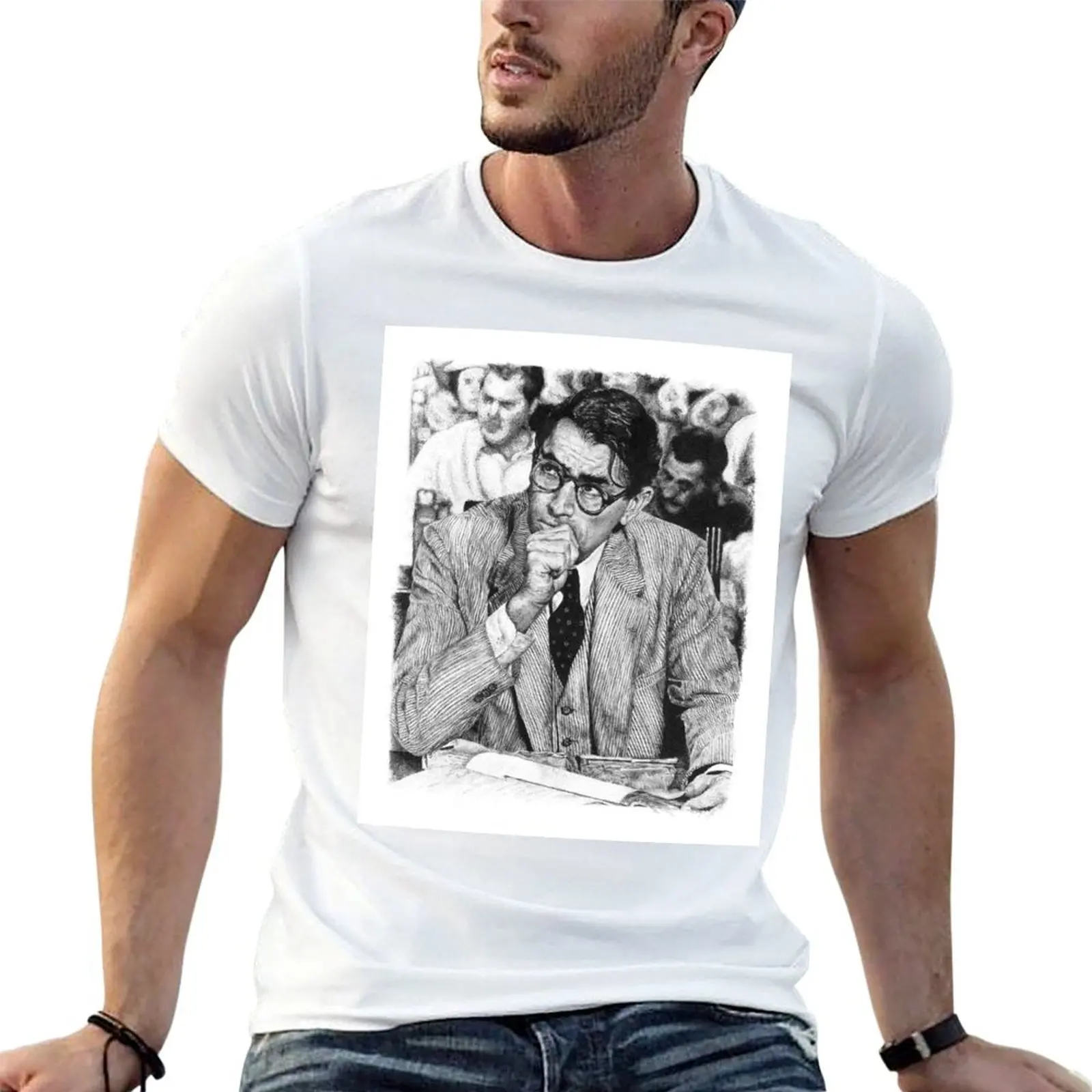 

100% cotton tshirt Atticus shirts designer T-Shirt for t t printed shirts man