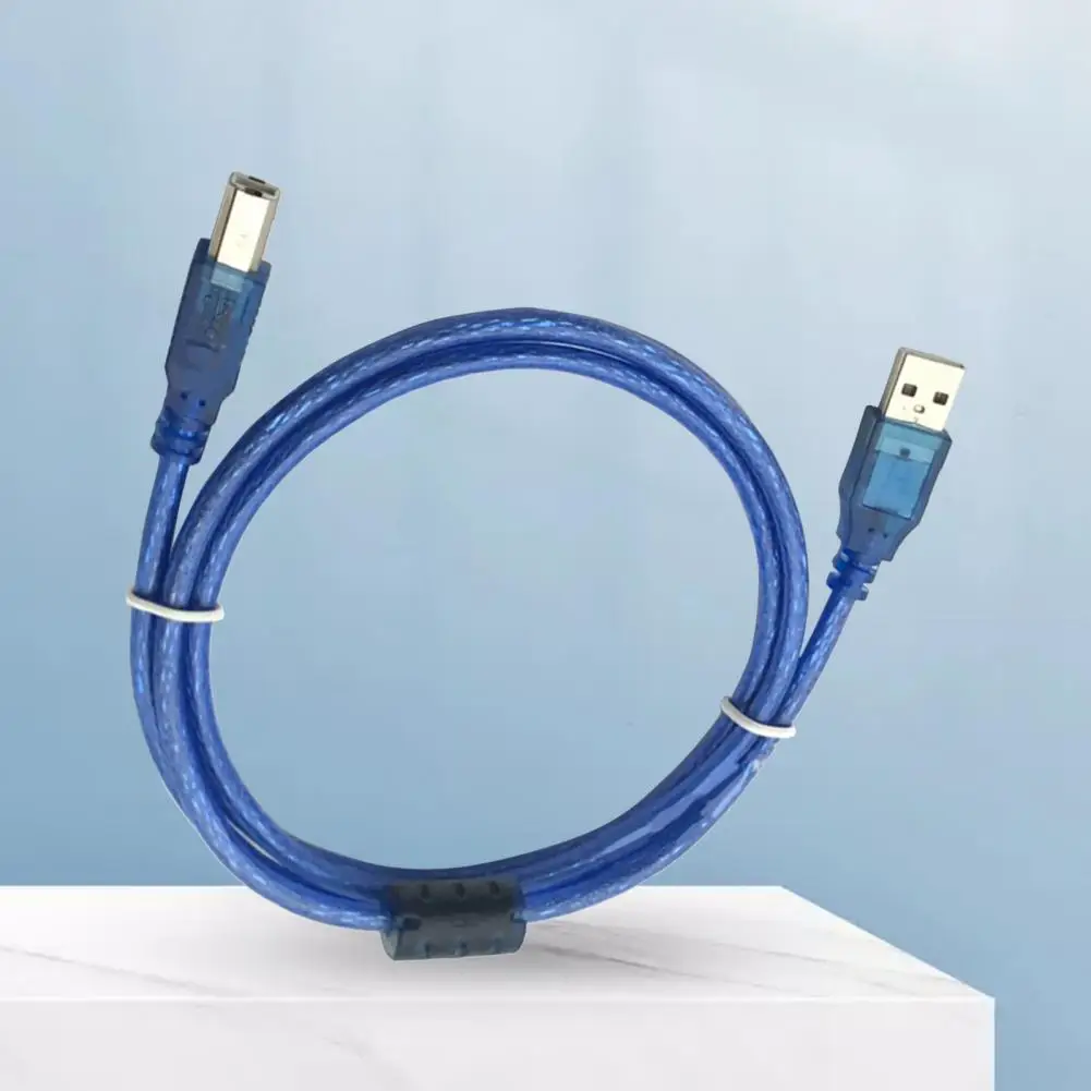 

Fine Workmanship Copper 1.5m Copper USB 2.0 A to B Male Typer Data Cable for Company