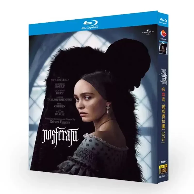 Blu ray High Definition Film Vampire Nosferatu BD Disc CD Box Chinese and English Subtitles