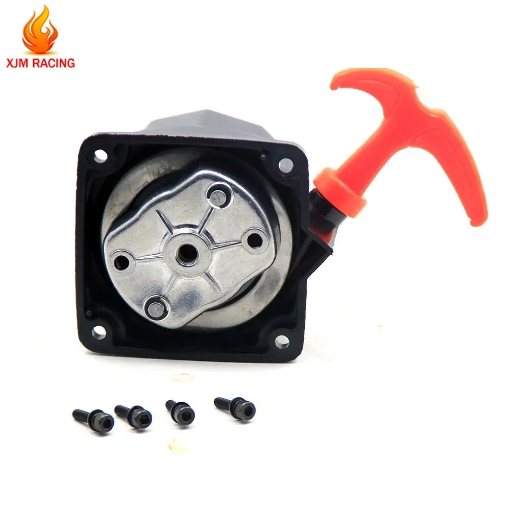 Easy To Start Puller with Starter Dial Fit 45cc Engines for 1/5 Hpi Rovan Km Mcd Gtb Rcmk FG Ddt Fid Racing Baja Losi Parts