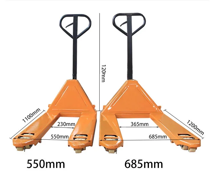 2000kg 2500kg 3000kg Hand Pallet Truck/Hydraulic Manual Pallet Jack/Material Handling Tools