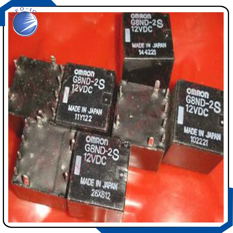 Free Shipping 2PCS Genuine Used  G8ND-2S 12VDC Can replace ( G8ND-2UK 12VDC) window lift YF0923