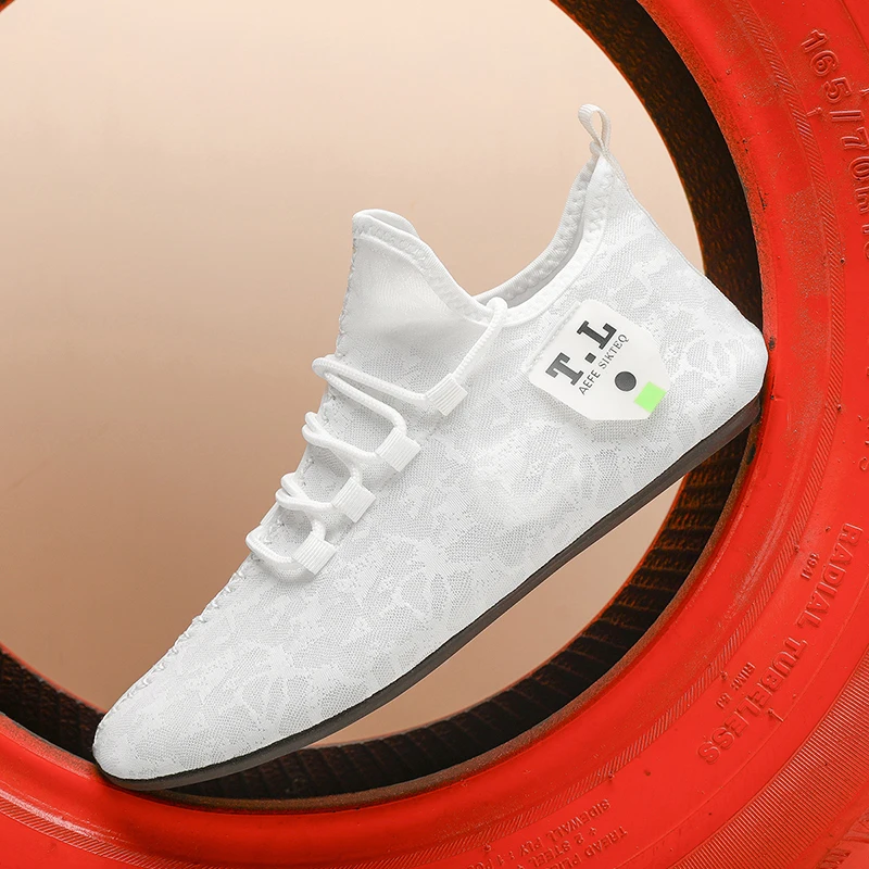 Maedef Sommer Herren schuhe Mesh weiche bequeme hochwertige Wohnungen Walking Man Schuhe Outdoor atmungsaktive Anti-Rutsch-Freizeit schuhe – Detail 8
