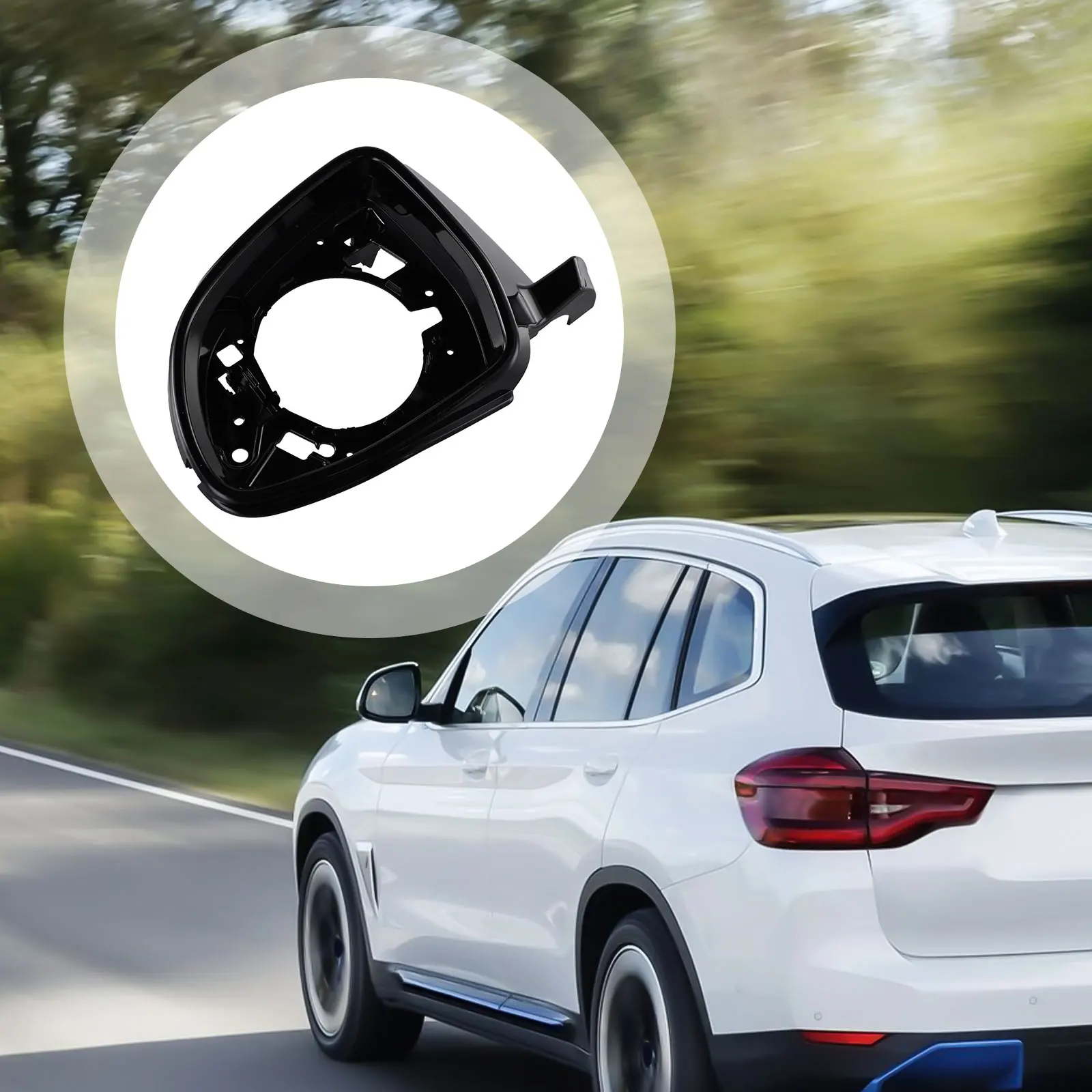 

Mirror Support Cover Mirror Support Trim Plastic Ring Black Left Driver Side Front Left High Quality Practical