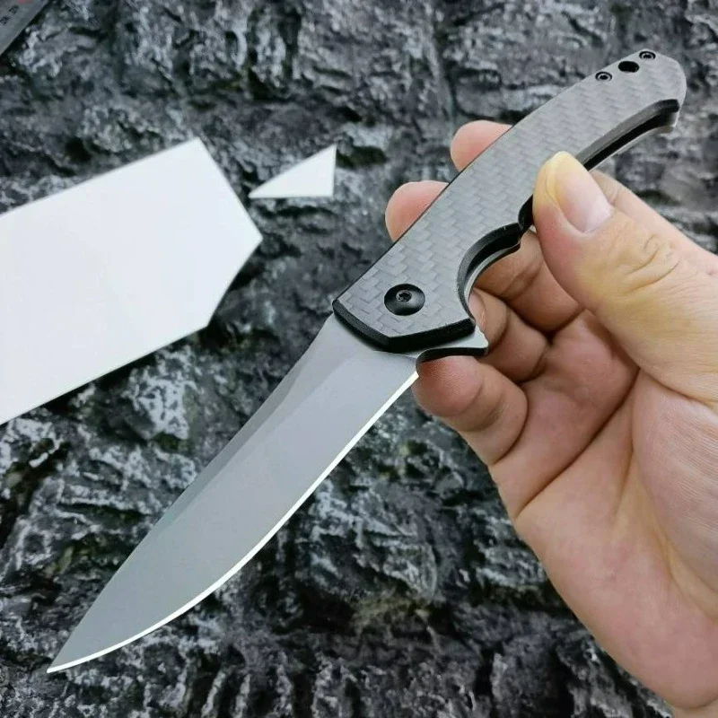 

ZT 0450 Pocket Folding Knife 440C Satin Blade Carbon Fiber Handles edc multitool Outdoor selbstverteidigung Tactical Knives