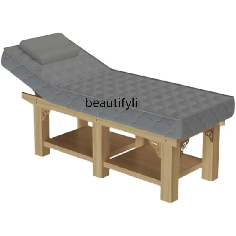 

ls 04ls 04Beauty Salon Special Household Solid Wood Multi-Functional Massage Couch Physiotherapy Bed Folding Massage Bed