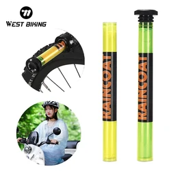 WEST BIKING Portable Disposable Raincoat For Cycling Outdoor Emergency Waterproof Motorcycle Scooter Rain Cover Handlebar Plugs