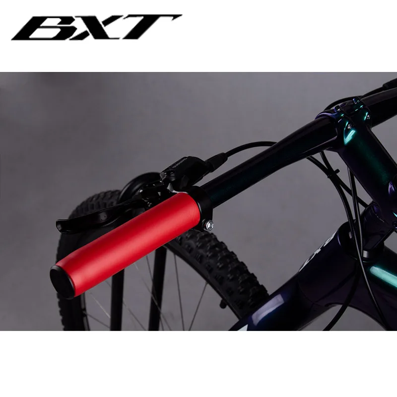 BXT MTB Handle Bar Grips Mountain Bike Handlebar Grips 1Pair Yellow Red Green Orange Blue Black  Soft Foam Silicone