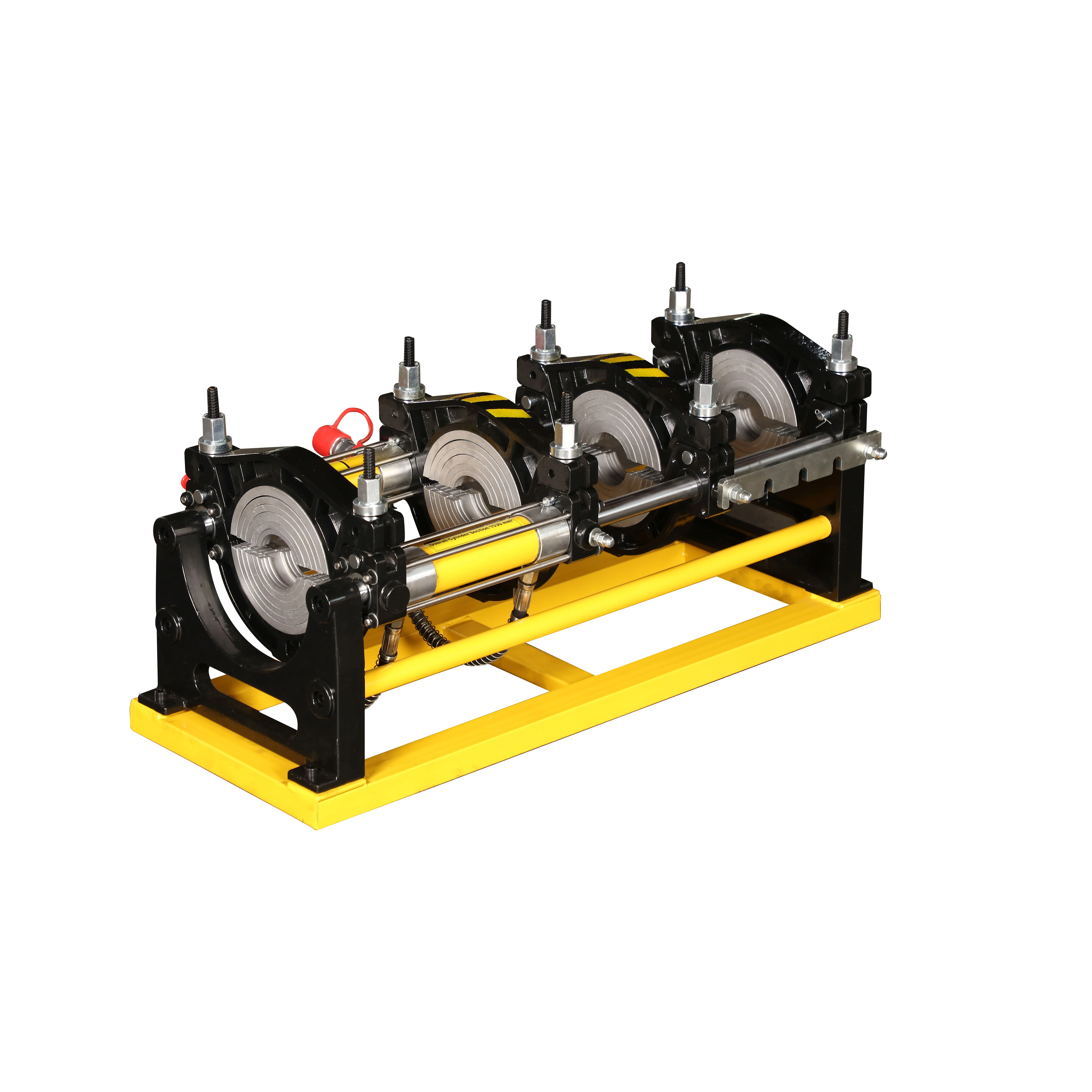 New High Quality Heavy Duty 40-200mm Hot Melt Hydraulic Butt Fusion Welding Machine For PP PVDF HDPE Plastic Pipes 2 Years