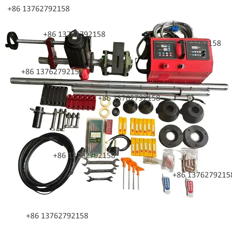 【2026】 ShenRui LBE-50 12-Axis CNC Horizontal Line Boring Welding Machine 300mm Travel X/Y/Z Axes Multifunctional 3KW Servo