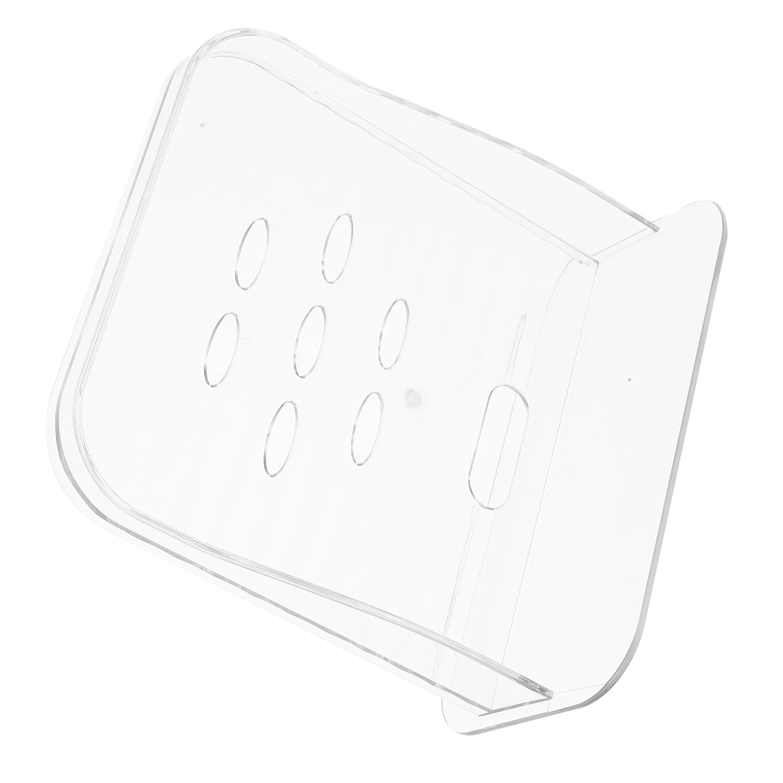 

Wall Mounted Camera Stand Bracket for Security Speaker No Screw Floating Shelf Mounting Plastic Shelves Cameras Baby