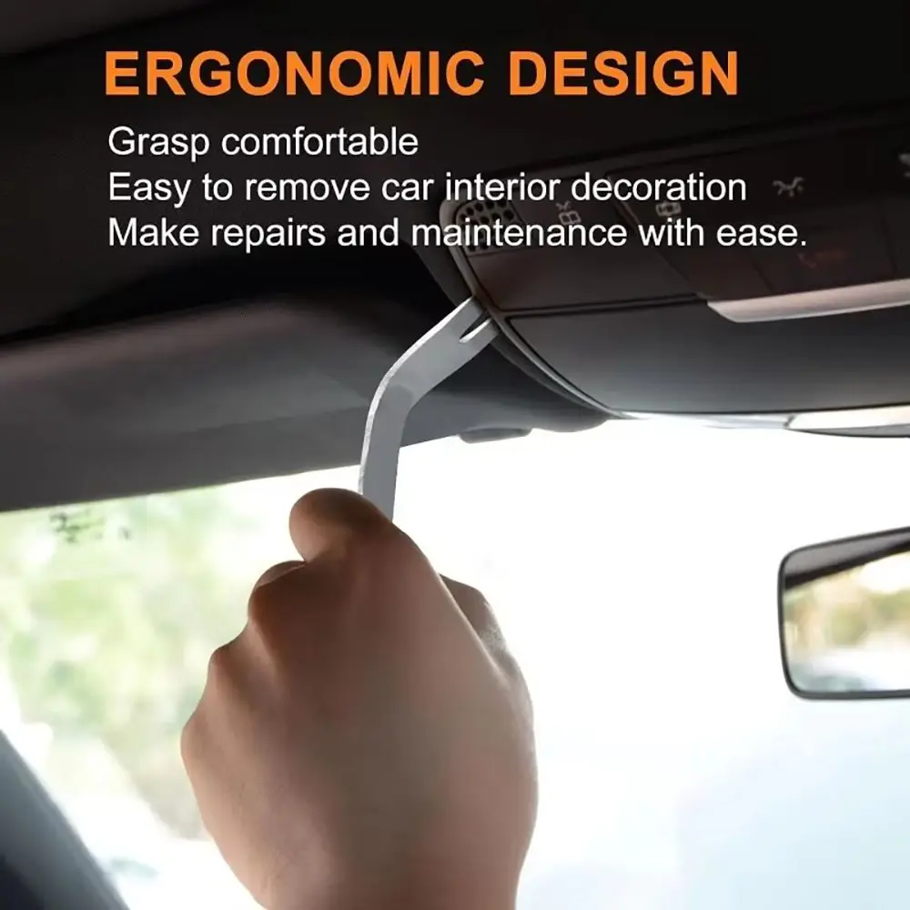 

6 шт./компл., DVD-стерео, ремонт, инструмент для внутреннего удаления автомобиля, пластиковая отделка из нержавеющей стали, набор инструментов для разборки приборной панели