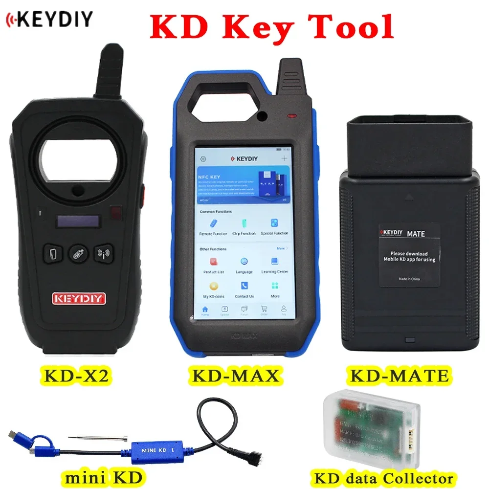 KEYDIY Key Programmer KD-X2 / KD-MAX / MINI KD / KD-MATE / KD Data Collector Generateor Make New Remote Car Keys or Copy KD Chip 