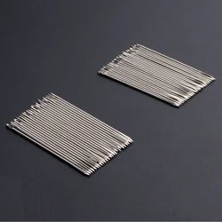 25Pcs Hand Needles Leather Sewing Stitching for Crafts DIY Manual Sewing Dedicated Stainless Steel Triangular Needle 4.5cm/4cm