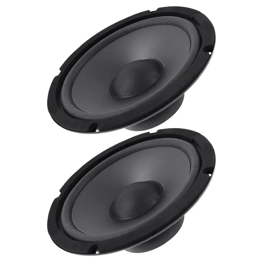 

2 Pcs Speakers 4 Ohm Black Door Audio Accessories Full Automotive Speakers Range High Sensitivity Easy Install