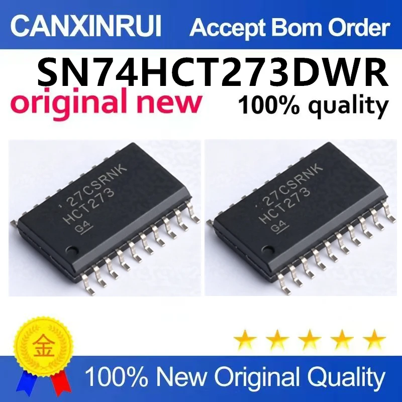 （5pcs-10pcs）Brand new original SN74HCT273DWR HCT273 SMT SOP-20 7.2mm logic chip