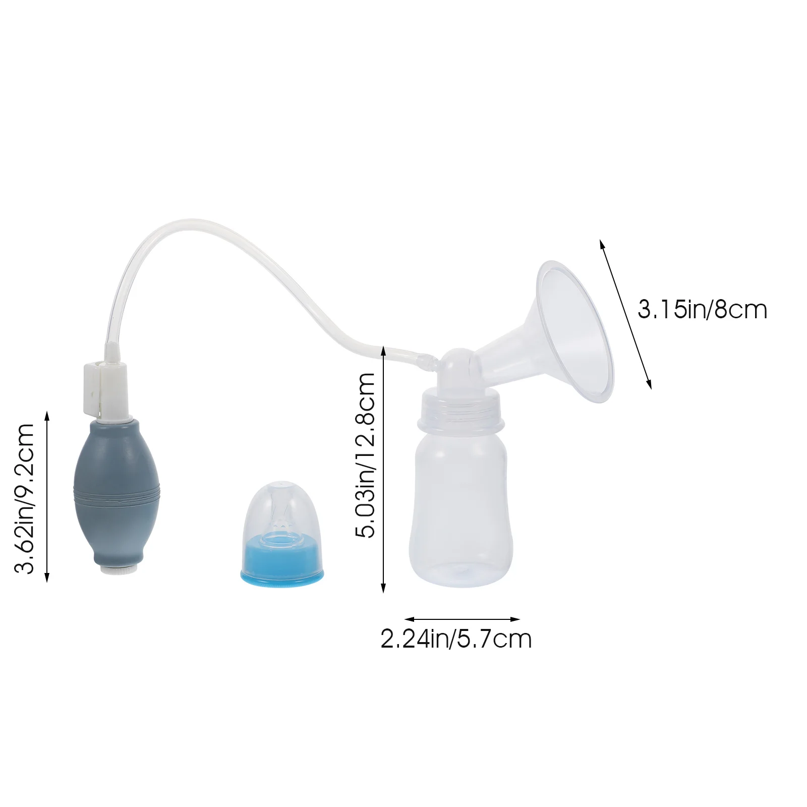 1Set Practical Simple Breast Milk Container High Safety Standards Ideal for Outdoor Activities and Travel