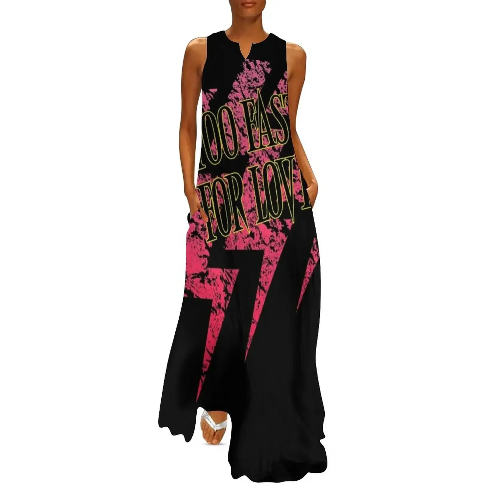 

TOO FAST FOR LOVE Long Dress summer dress woman 2025 trendy Dress woman women's dresses luxury