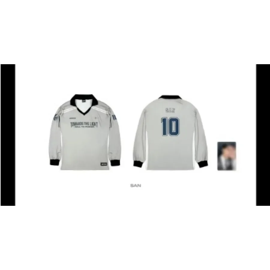 KPOP 2025 Ateez World Tour TOWARDS THE LIGHT Long Sleeve T Shirt Hongjoong San Yunho Yeosang Mingi Wooyoung Jongho Graphic Tees image 5