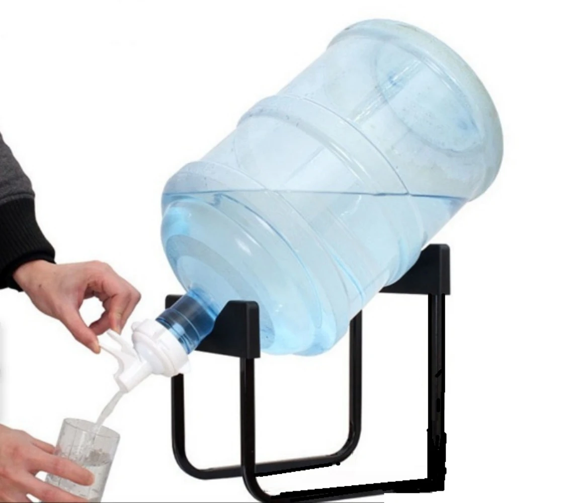 

1pc Inverted Drinking Water Rack Detachable Bracket, Perfect For Large Buckets Pure Water Rack Mineral Water&Bottled Water Rack