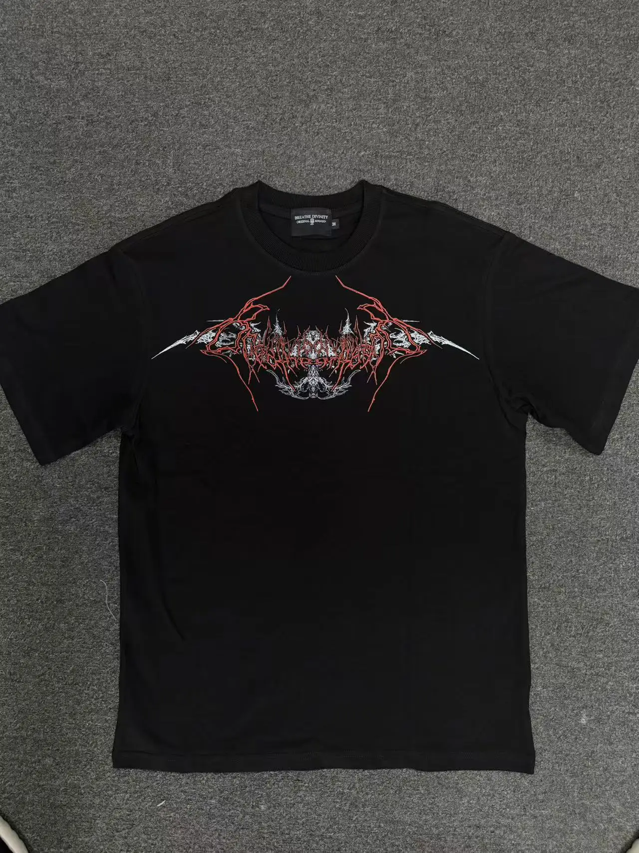 BREATHEDIVINITY Men's Cotton Gym T-Shirt