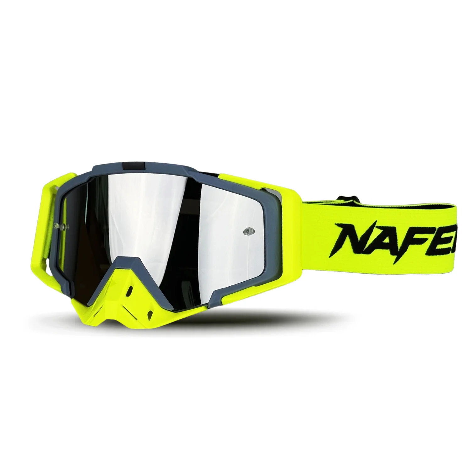 AliExpress NONE NAFEIB MX Off Road Goggles HD Lens Soft Sponge Liner Adjustable Strap for Motorbike Dirt Bike ATV Racing