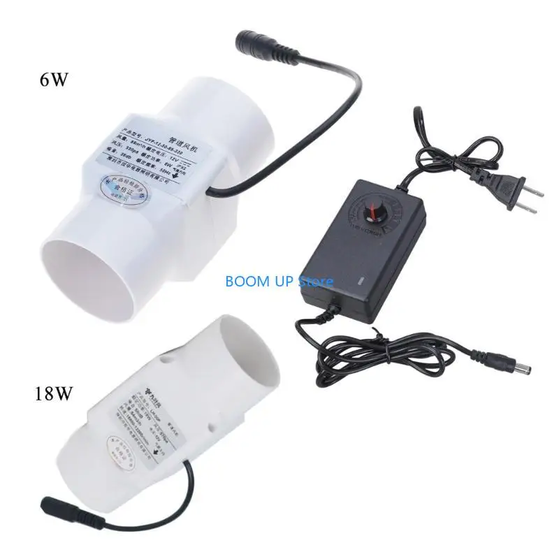 110 فولت 220 فولت شواء مروحة الطبخ منفاخ قابل للتعديل سرعة 2 بوصة مروحة عادم الأنابيب مع كابل 160 سنتيمتر للحمام المرحاض المطبخ