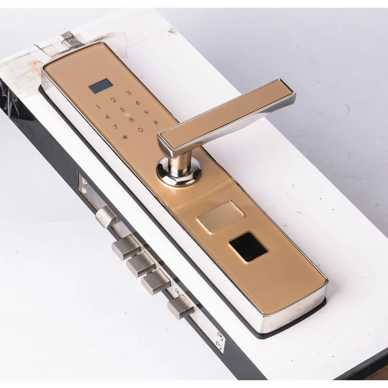 Stainless steel fingerprint lock, electronic lock, smart lock