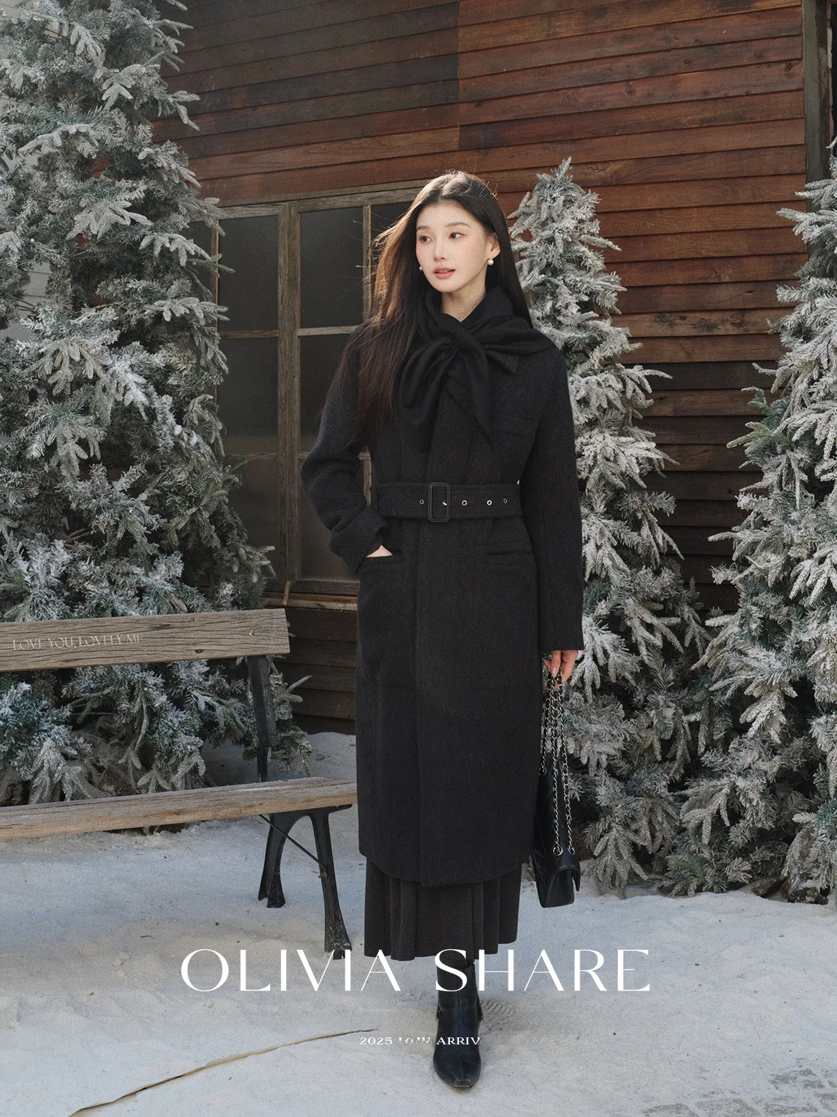 

Женское длинное пальто OS7 из шерсти и альпаки, тонкое, для повседневной носки, зимнее, стандартный крой