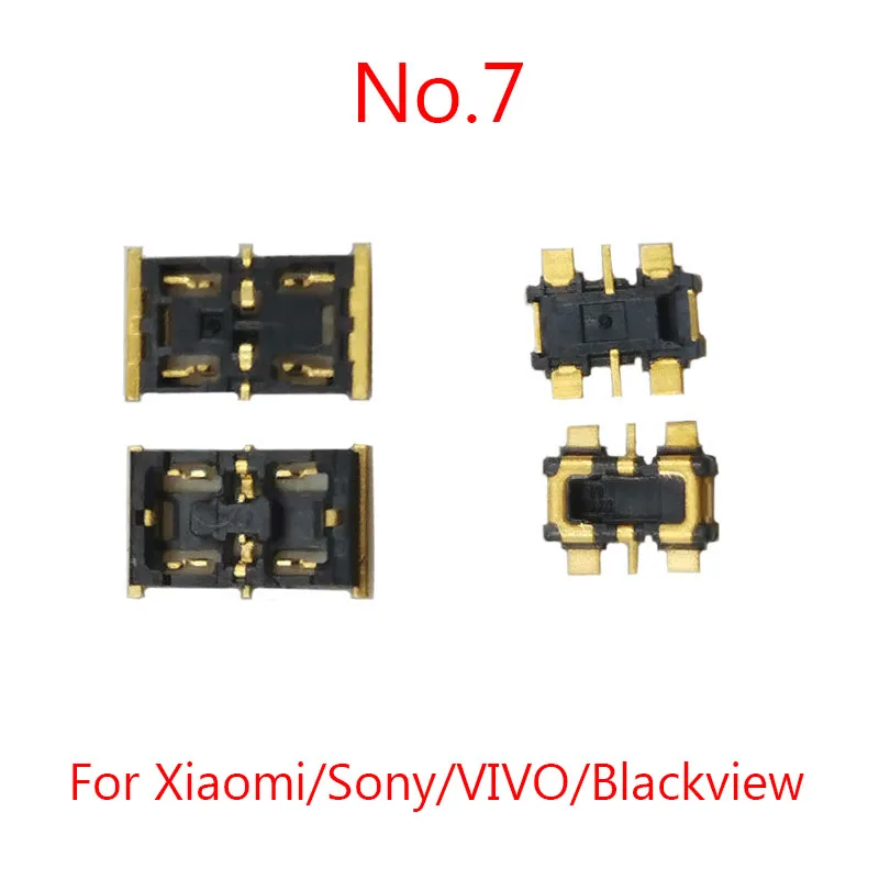 10PCS FPC Connector Battery On Board For HUAWEI Honor Xiaomi Redmi Meizu OPPO VIVO Lenovo Samsung Sony ASUS LG Pixel Clip Holder