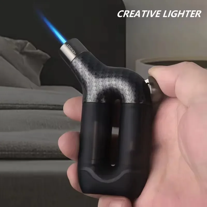 

Creative Windproof Cigarette Cigar Lighter Butane Gas Lighter Mini Welding Gun Unusual Lighters Gift Smoking Accessories Gift
