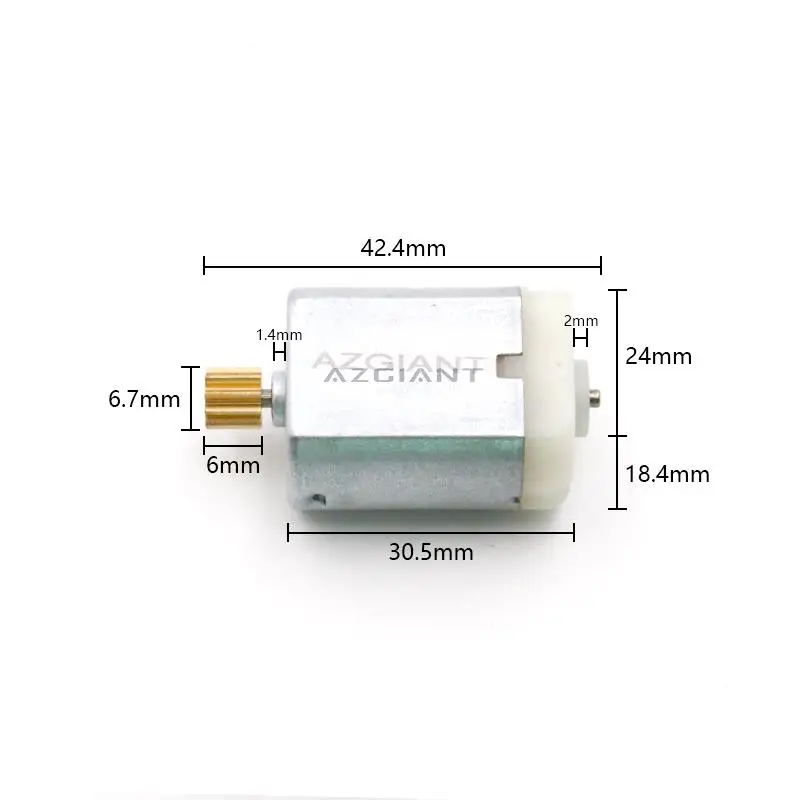 Actuador de bloqueo de dirección de coche, Motor central de cc 12V, cepillo de carbono de potencia, bricolaje, para BMW Serie 1, 120d, 120i, 123d, 130i, 135i, 2008-2011