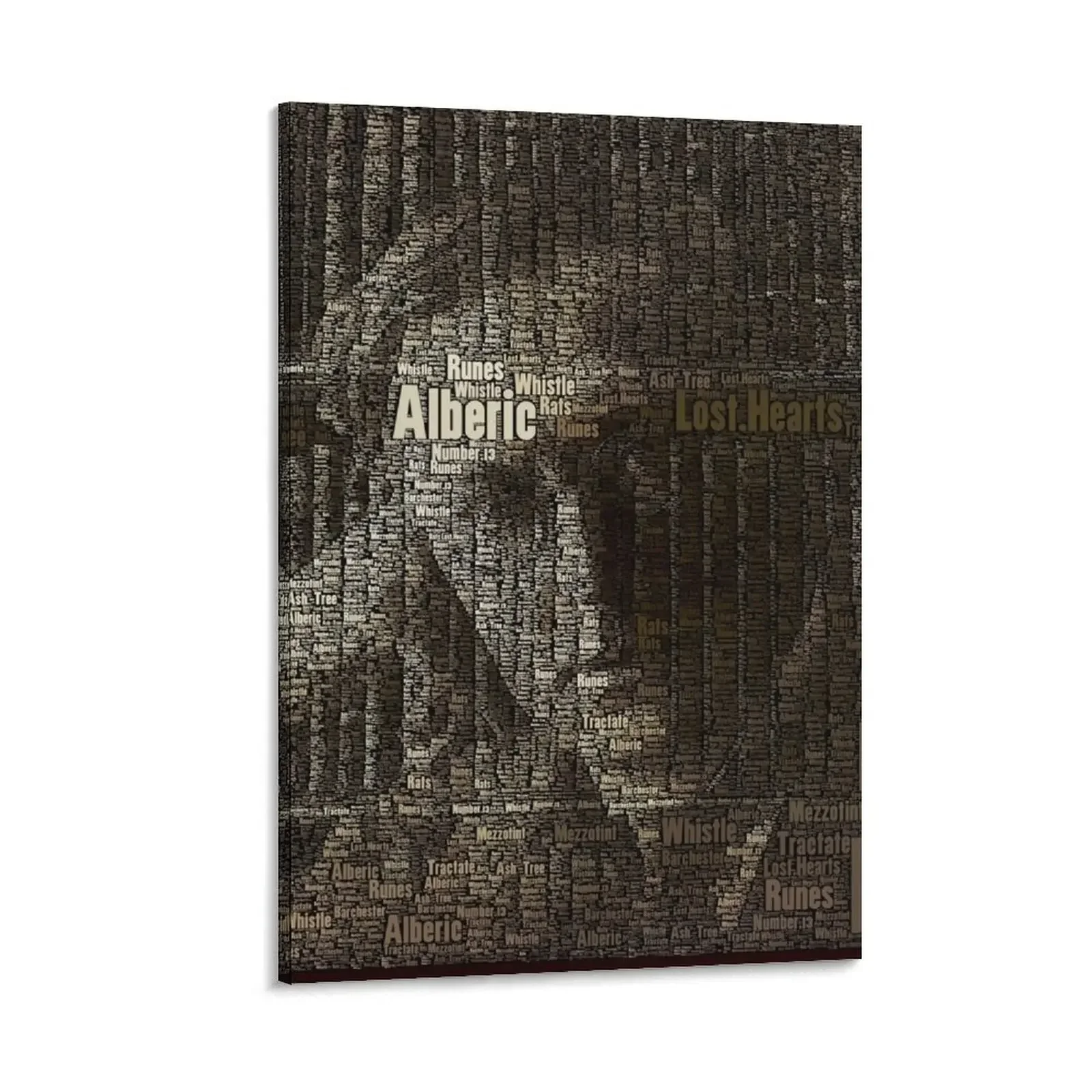 

M R James - Antiquary (in words...) Canvas Painting stickers & posters poster anime anime decoration anime figure