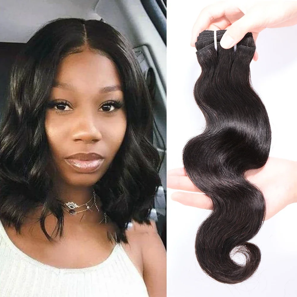 

Body Wave Only Bundles Brazilian Weave Bundles 1/3 PCS Raw Human Hair Bundles Deal Remy Hair Extensions Virgin Nature Hair