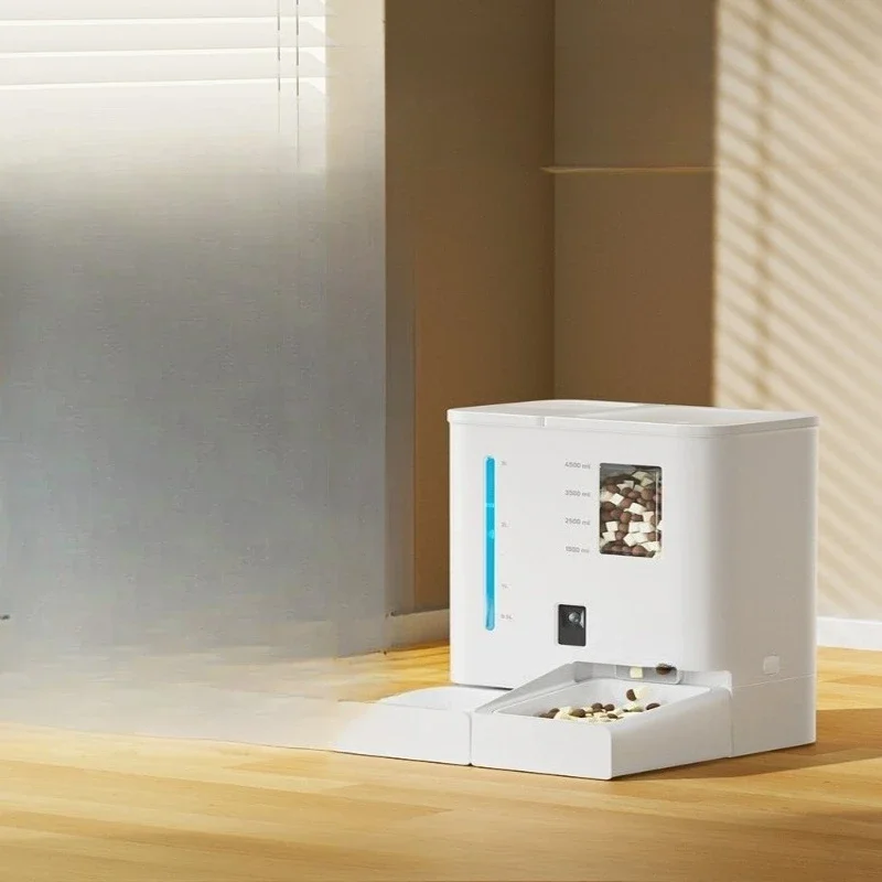 Pet automatic feeder, water feeding all-in-one machine, 2-in-1 drinking, cat and dog food, intelligent timing and quantification