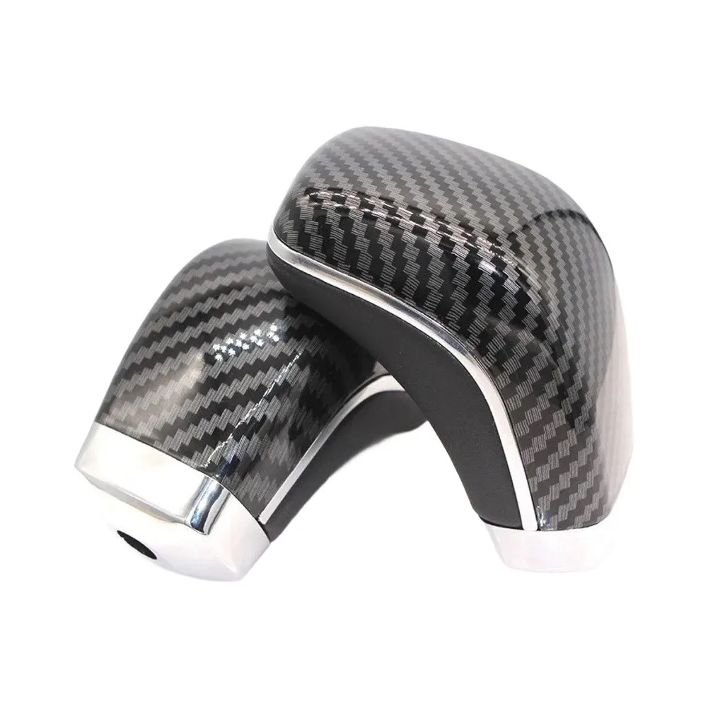 For Toyota Reiz X120 Car Shift Lever Gear Shift Knob For Daily Driving Carbon Fiber Texture Plastic And Faux Leather