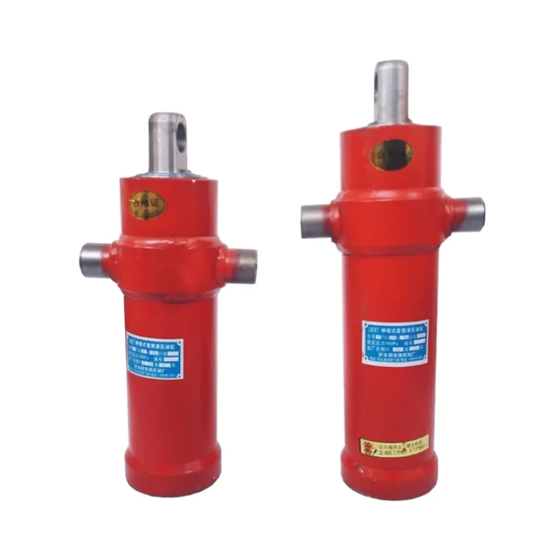 

Cylinder diameter 90 110 dump truck hydraulic cylinder multi section lifting dump truck telescopic oil top