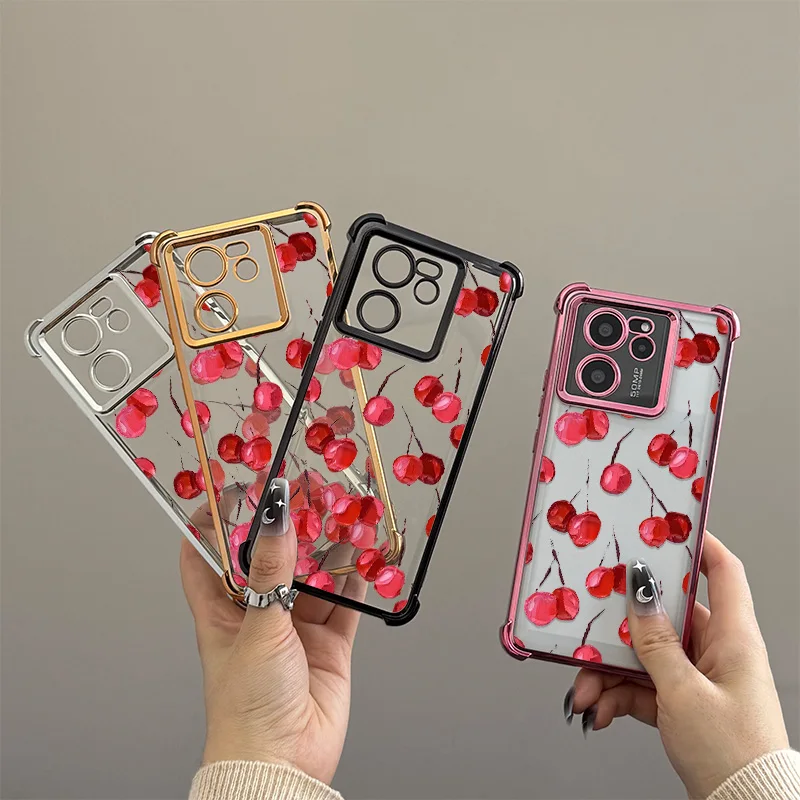 

cherry phone case for Redmi Note 13 Pro 13c 14c POCO X7 PRO X6 PRO F5 F6 PRO M6 PRO Anti-drop painting