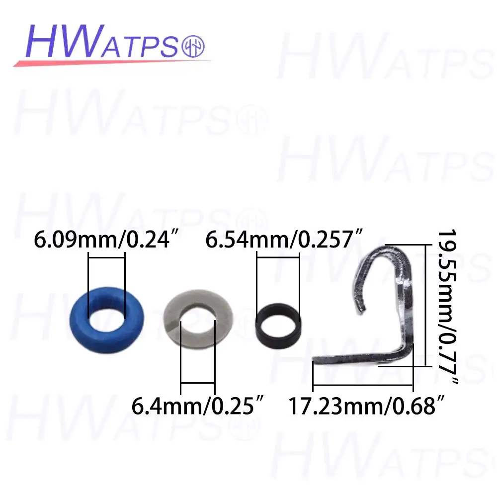 3/4/6SET 94611012832 94611012831 94611012830 Fuel Injector Seal For Macan (95B) Macan S GTS Turbo Cayenne (958) Cayenne