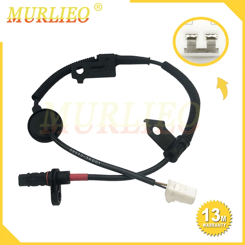 ABS Wheel Speed Sensor Rear Left & Right For Hyundai Azera 3.3L 3.8L 06-11 Sonata 05-12 Grandeur 05-11 59910-3K001 59930-3K001