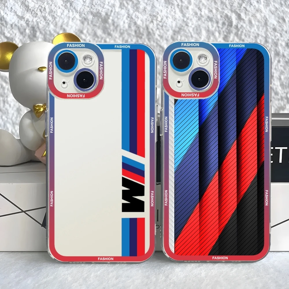 Чехол для телефона B-Bmw или iPhone 15 14 13 12 11 Pro Max Mini XS X XR SE 7 8 Plus