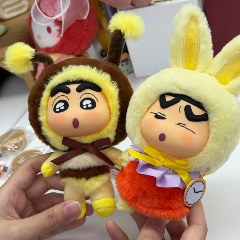 

Подлинный карандаш Eaki Shin-Chan Q-Meng серии, виниловая плюшевая глухая коробка, фигурки аниме, брелок, загадочная коробка, коллекционный подарок на день рождения