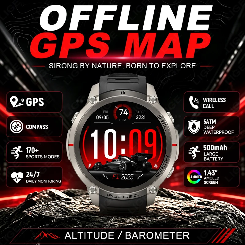Korean Men Lifestyle - Новые смарт-часы 2026 года с GPS