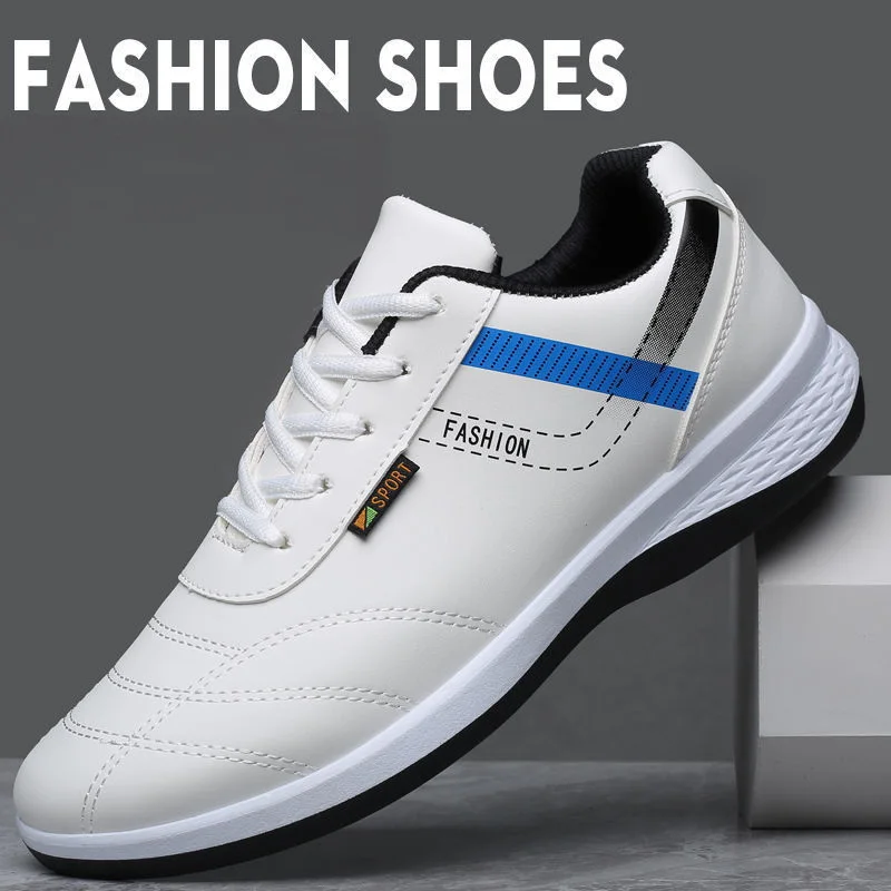 Shoes Mens Fashion Sneakers Spring Autumn Casual Loafers Student Outdoor Trend Skateboarding Shoes Track Field Walking Shoes