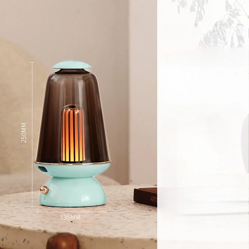 Smart Sensor Night Light Plug in Dimmable Warm White Retro Nordic Atmosphere Bedside Table Lamp for Bedroom Nursing Sleeping
