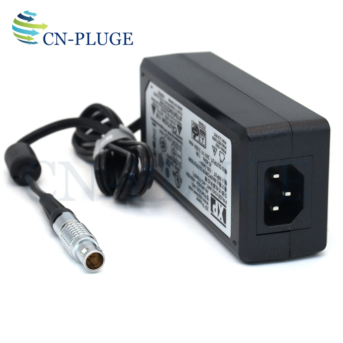 GEV242 شاحن 1B 5pin لـ Leica GEB371 GEB373 بطارية خارجية محطة إجمالية GPS TPS 24 فولت محول الطاقة #3