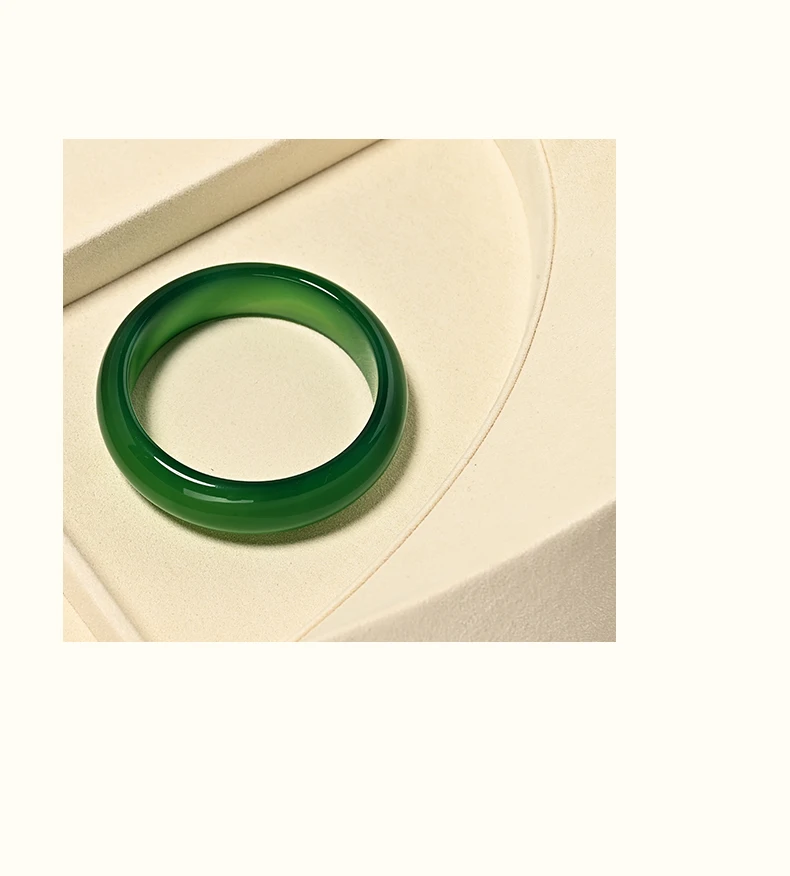 Oirlv Beige Samt-Schmuckdisplay-Set, elliptisch geformte Ring- und Armbandablage, Organizer-Ständer für den Edelstein-Einzelhandel – Detail 7