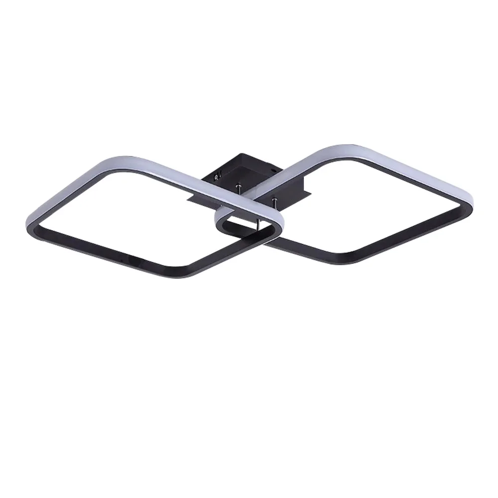Moderne LED-Deckenleuchte, 42 W, 4700 LM, quadratische Deckenleuchte, Acryl 6500 K kaltweißes Licht
