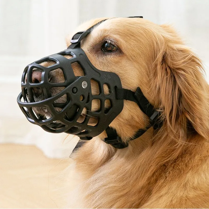 Siliconen Hond Muilkorf Anti-Bijten Ademend Mondmasker Voor Middelgrote Grote Hondenaccessoires Veilige Comfortabele Buitenbenodigdheden