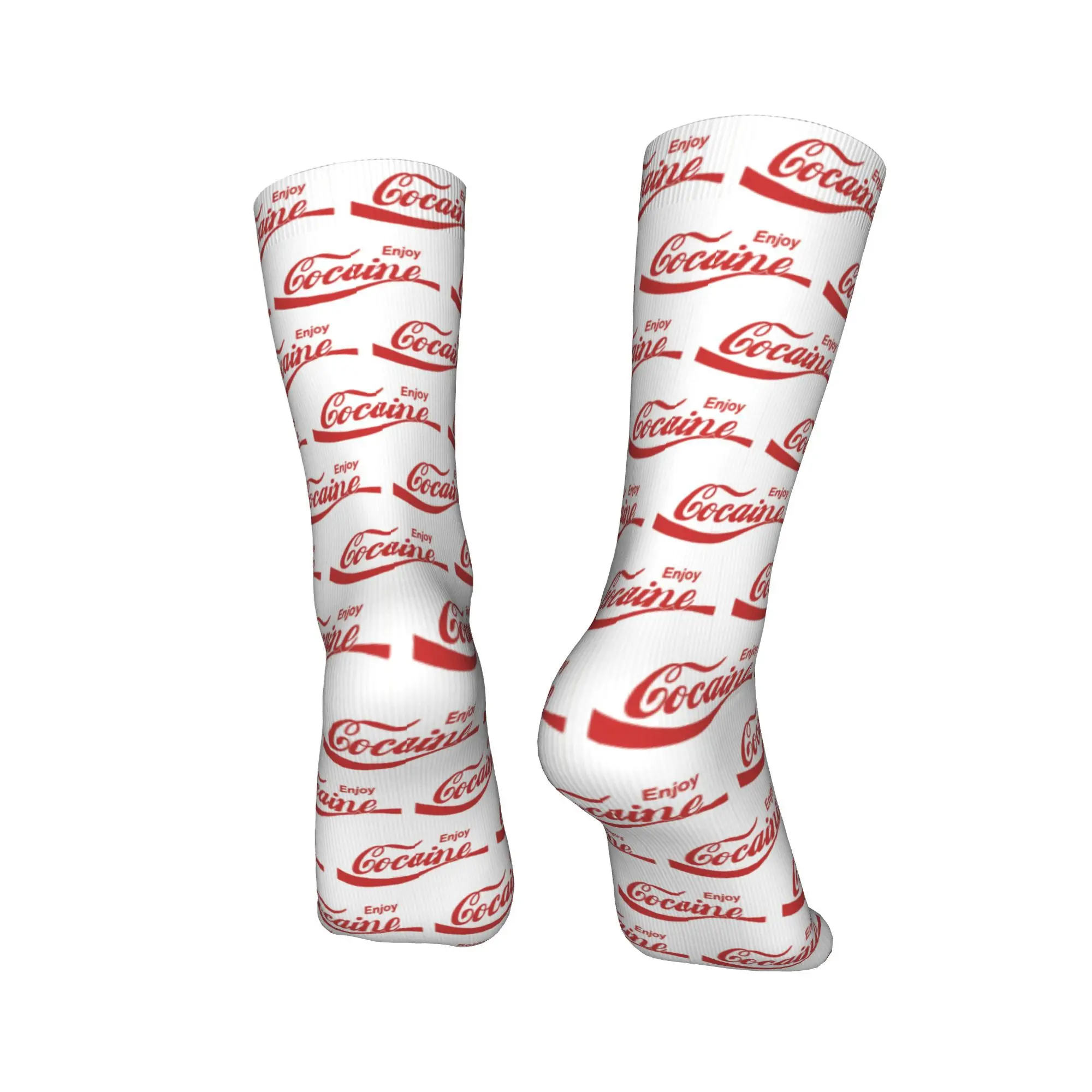 استمتع بجميع المواسم جوارب كوكاين هاراجوكو فائقة النعومة، جوارب دائرية للرجال والنساء هدية عيد ميلاد